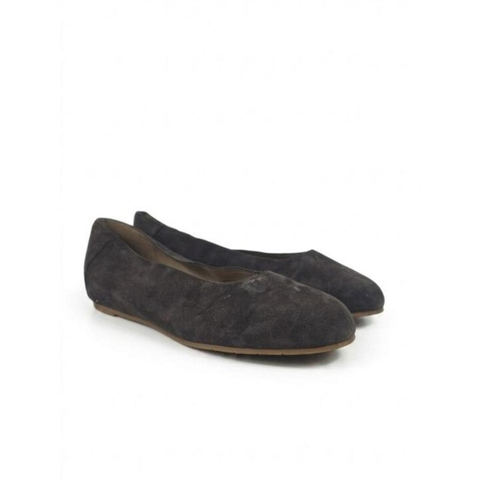 Eileen Fisher Una Hidden Brown Suede Women's Ballet Loafer Womens Size 11